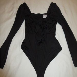 Princess Polly Black Bodysuit